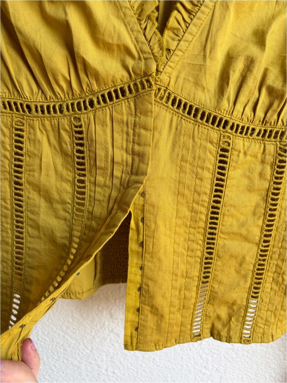 Free People Frankie Corset Top Chartreuse Small - Picture 8 of 10